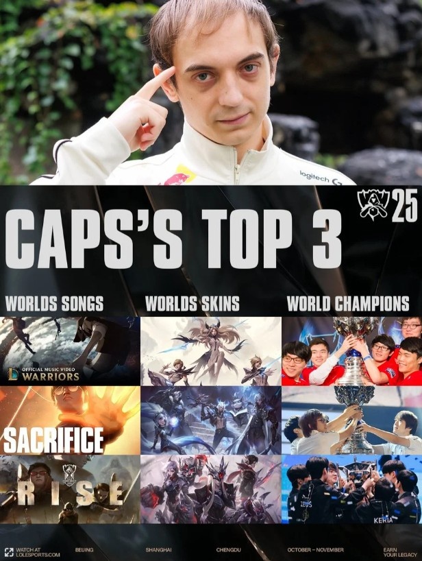 LOL官方分享Caps TOP3:2013SKT的纯粹享受者